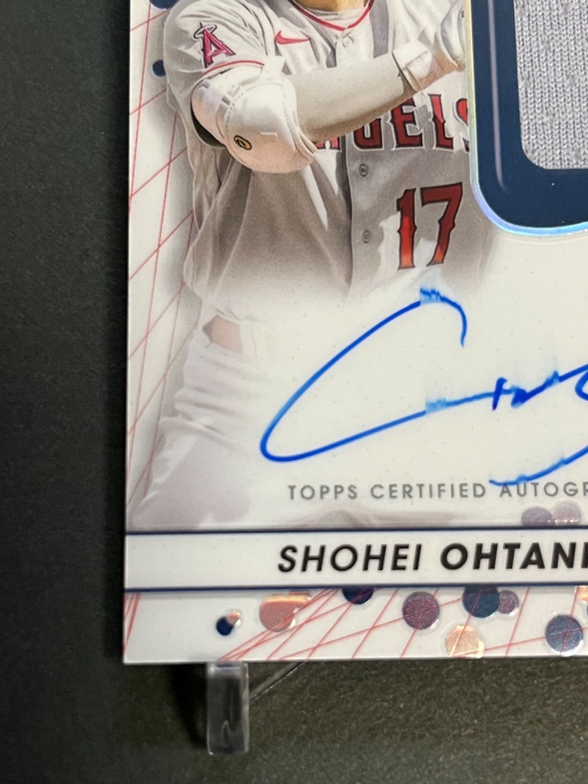 大谷翔平メモラビリア直筆サインカード 2023 Topps pristine