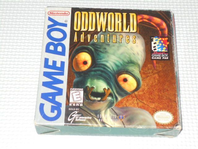ゲームボーイ - GB★ODDWORLD Adventures 海外版 北米版 ハガキ付 GB☆ODDWORLD Adventures 海外版 北米版 ハガキ付 端子清掃済