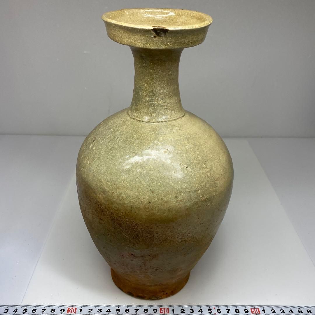 16世紀 高麗青磁 花瓶 高さ29.5㎝ タヒチル 東な6-1229 NEXPOTALLINN_EU