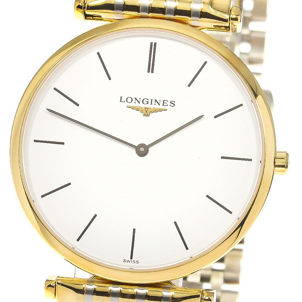 ロンジン LONGINES L4.709.2 グランドクラシック クォーツ メンズ良品