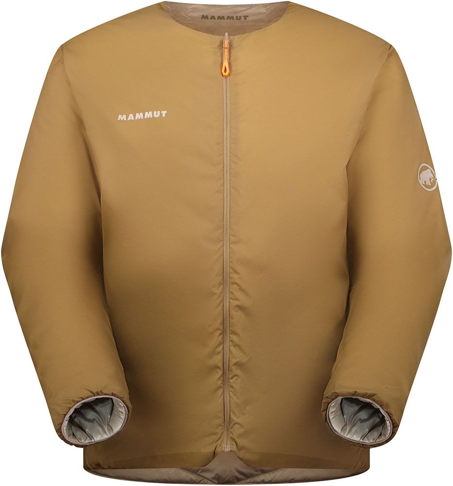 マムート MAMMUT アウトドア セオン インサレーション カーディガン アジアンフィット メンズ 男性 リバーシブル 軽量 伸縮性 撥水製 ポケット アウター インナー 1013-00653 101300653 40328 DEEPTEAL-MARIN