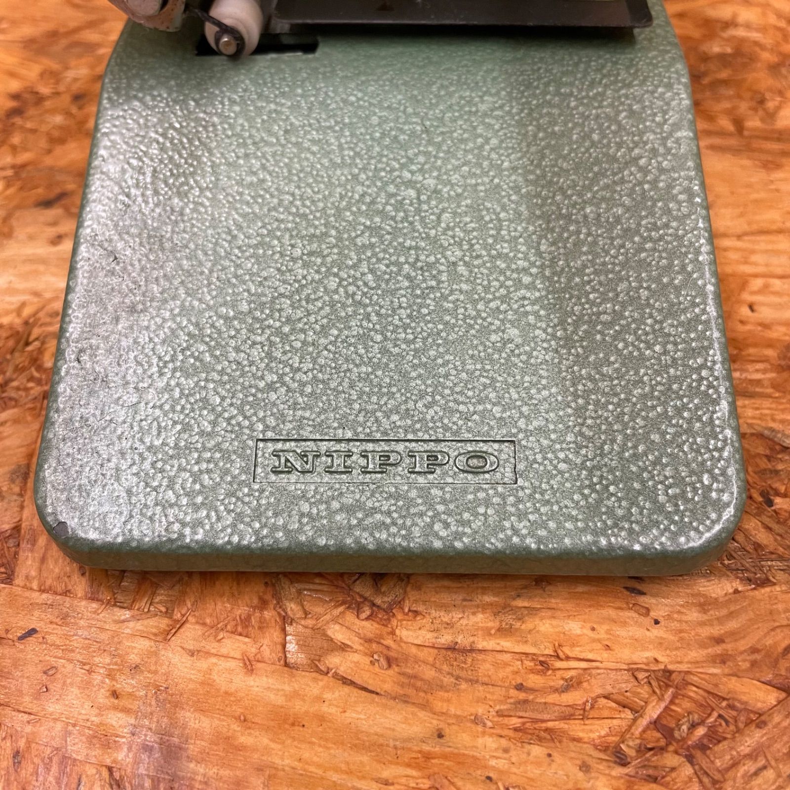 送料無料　小切手印字機　手形印字機　NIPPO 製品　昭和レトロ NIPPO CHECK WRITER MODEL L5 ニッポー チェックライター