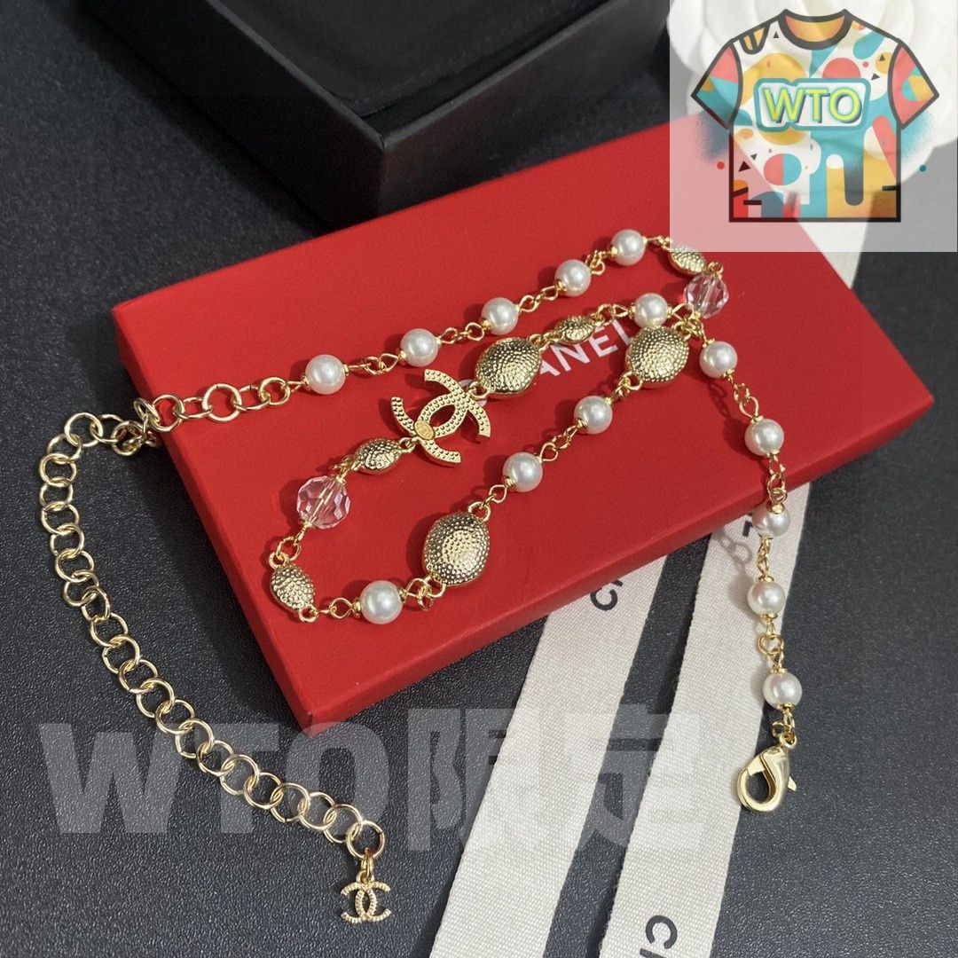 CHANEL アルファベットチャーム ネックレス ヴィンテージ CHANEL