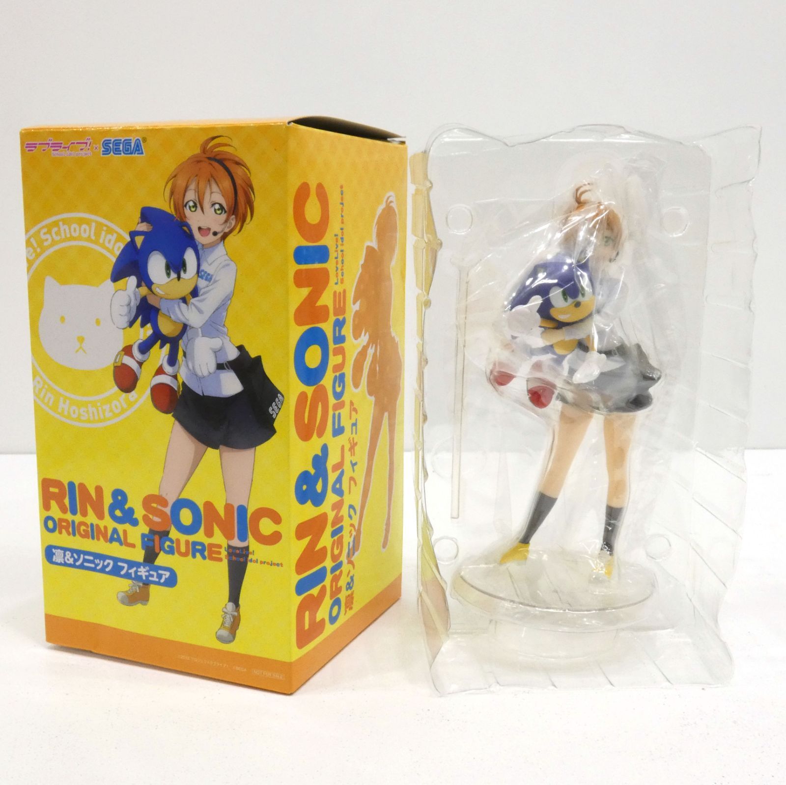 ラブライブ - フィギュア 凛 ソニック ラブライブ! SEGA 星空凛 ×セガ 