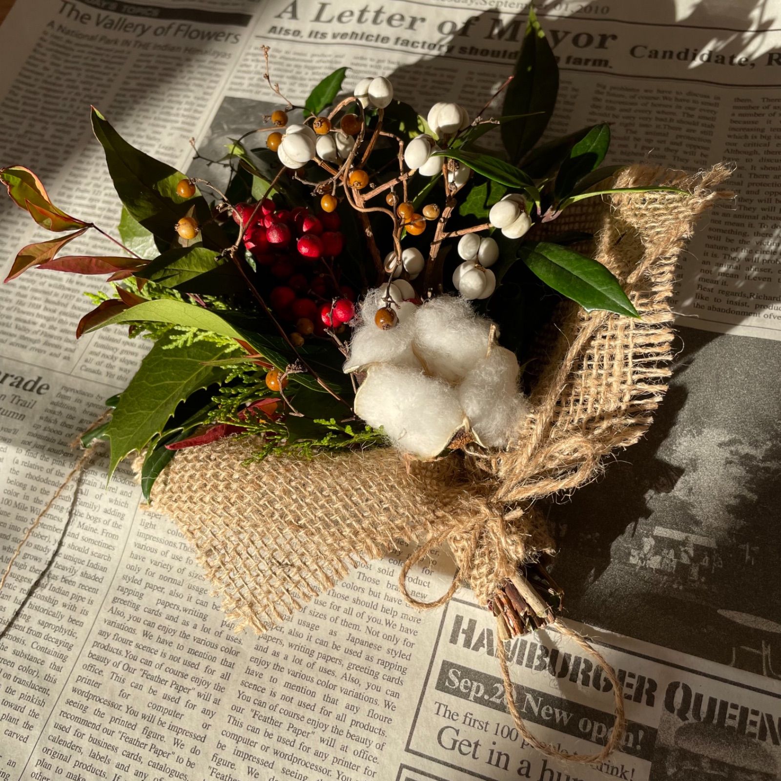 造園屋がお届けします！節分 飾り スワッグ 魔除け 節分飾り 柊 無病