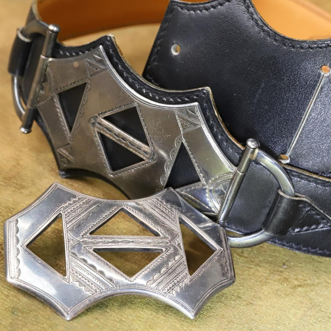 本物 エルメス 幻の逸品 銀無垢彫刻 スターリングシルバー925  