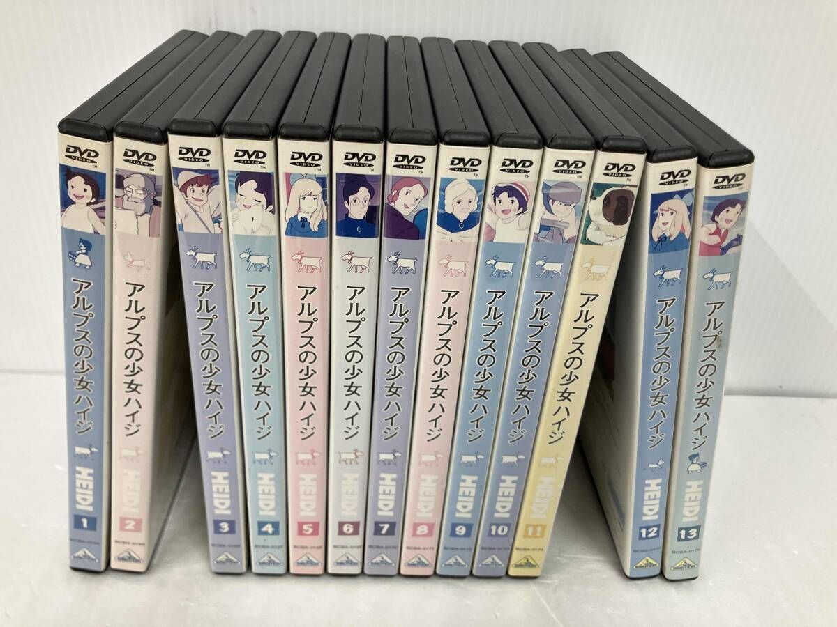 DVD 全13巻セット アルプスの少女ハイジ 1~13