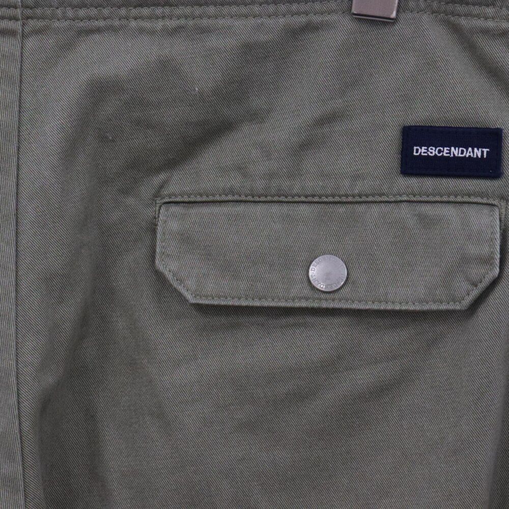 DESCENDANT (ディセンダント) DOZER SATIN TROUSERS バック