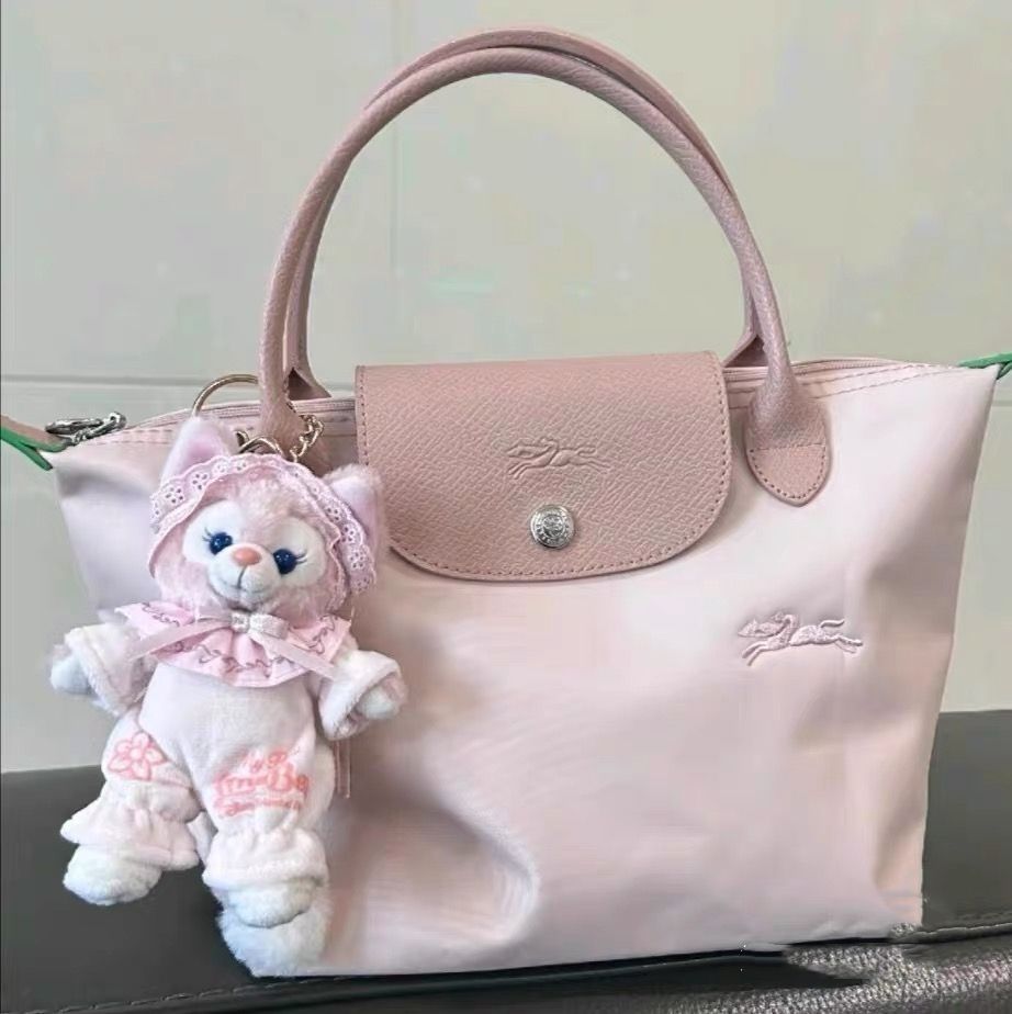 ☆タグ付き未使用品☆LONGCHAMP ピンク 70周年記念 プリアージュS