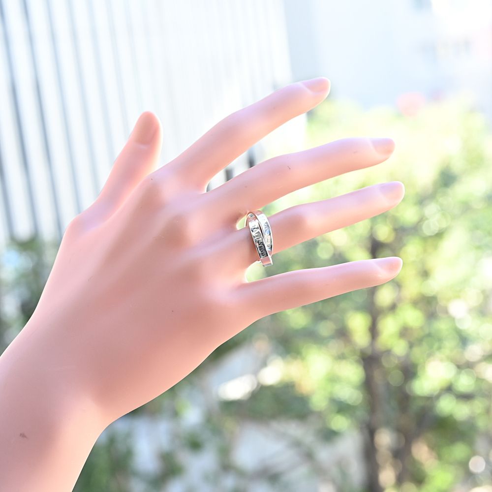 TIFFANY&CO.サークルリング1837 SV925 8号 ✨TIFFANY&CO. ✨❤️ナロー1837™︎ SV925 リング 8号