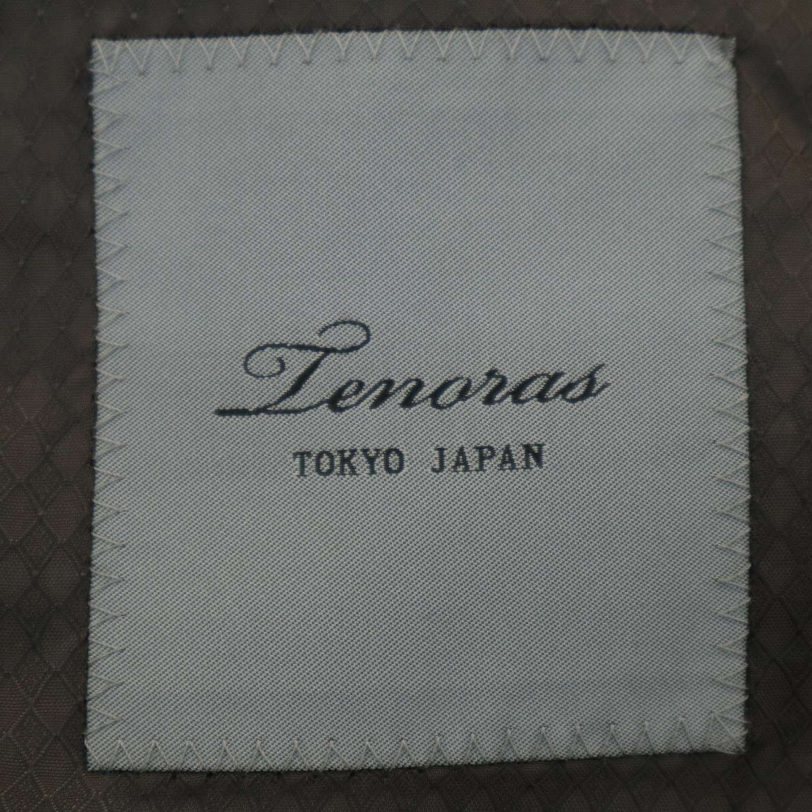 Tenoras TOKYO JAPAN　ティラノス　ジャケット　Lサイズ TENORAS メンズティノラス 通年 総裏 ストライプ☆ 2B