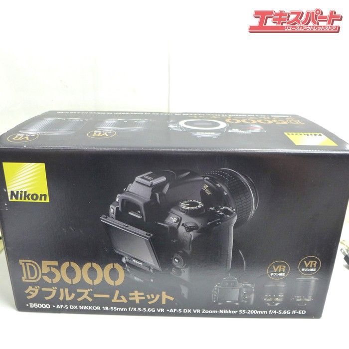 Nikon ニコン D5000 ダブルズームキット AF-S NIKKOR 55-200mm AF-S
