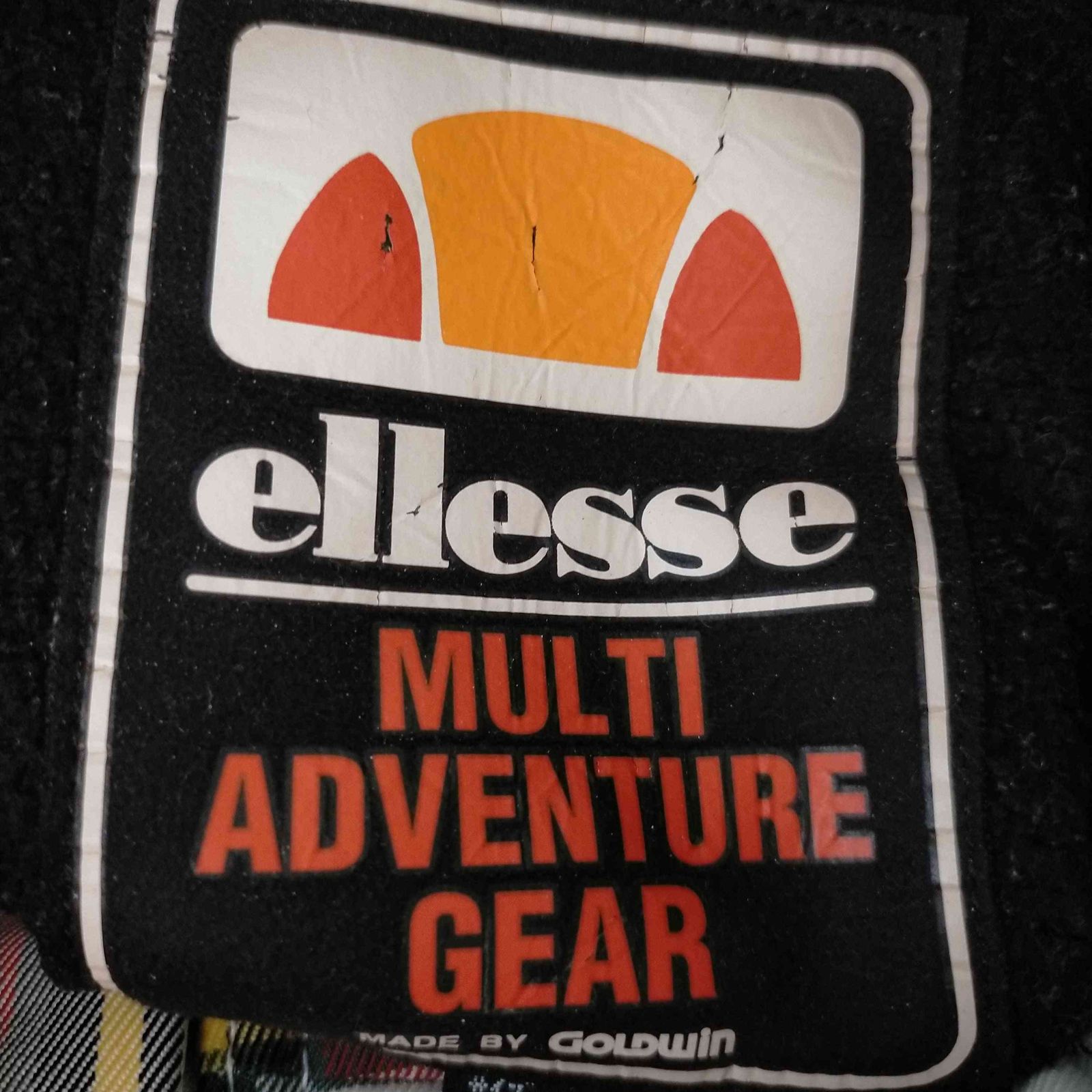 エレッセ ellesse MULTI ADVENTURE GEAR チェック柄ナイロンアノラック