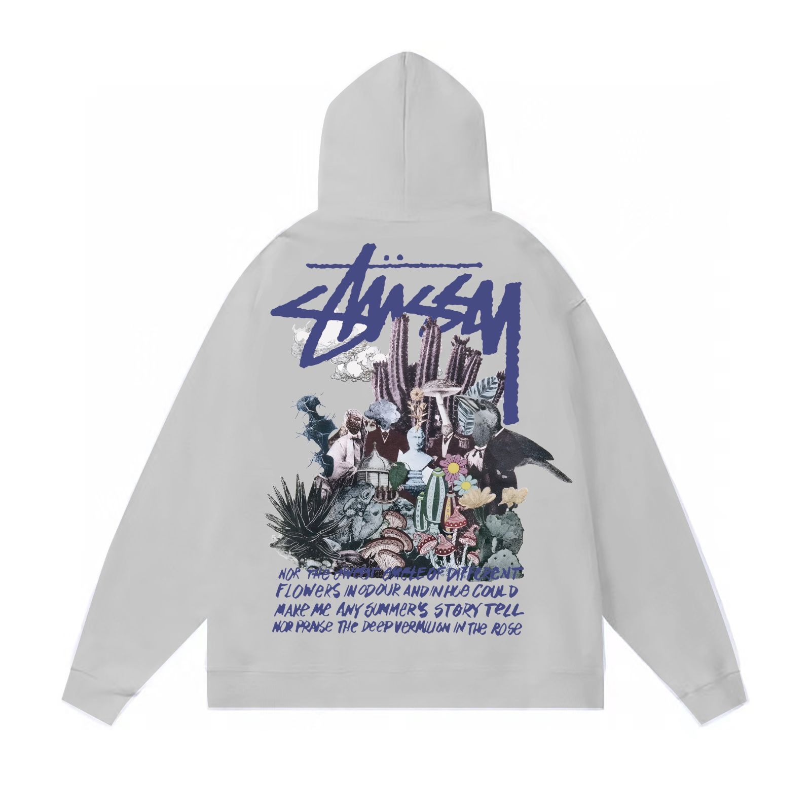 STUSSY SS23 幻境マジックプリントフーディ 男女兼用