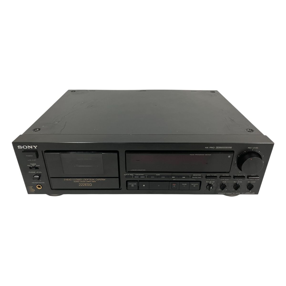 SONY TK-K222ESG カセットデッキ　ジャンク　ソニーカセットデッキ SONY TC-K222ESGの仕様 ソニー