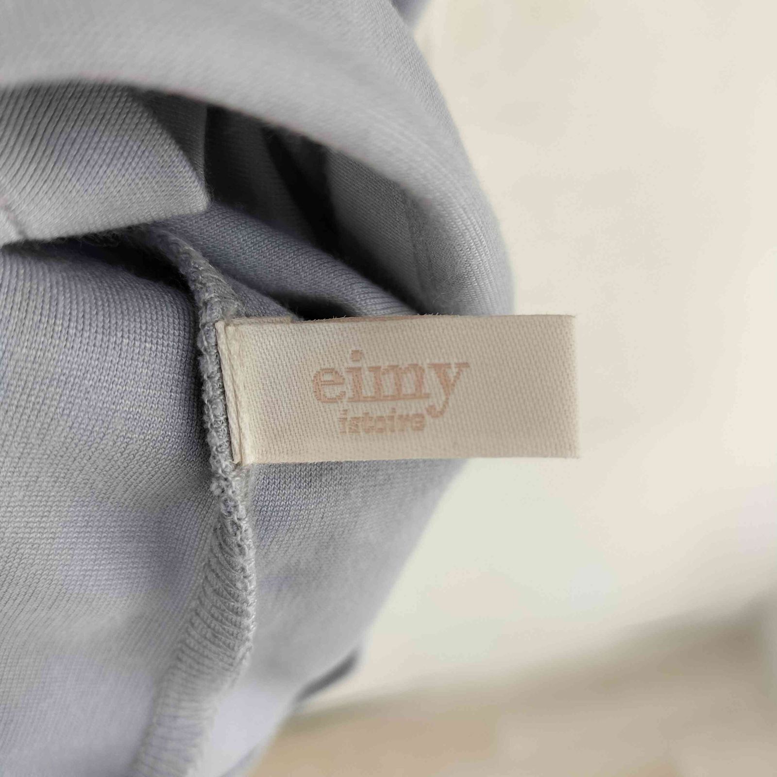 サテンバルーンスリーブカットトップス　半袖　春服♡eimy istoire エイミーイストワール eimy istoire サテンバルーンスリーブ