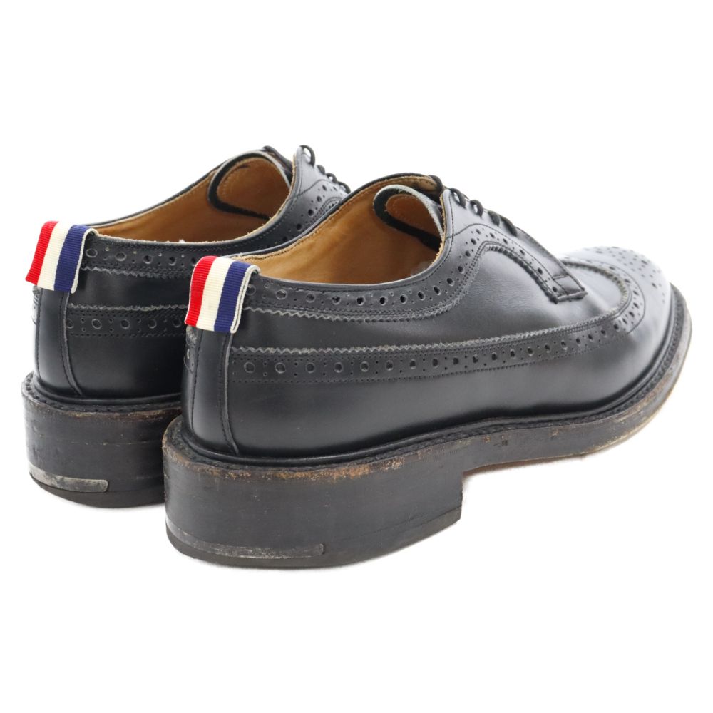 THOM BROWNE (トムブラウン) ウイングチップ レザー ローカット