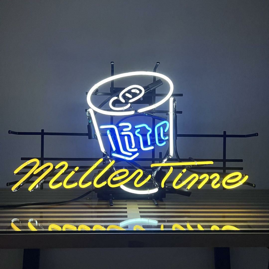 Miller Beer ミラービール ネオンサイン ネオン管 サイン看板 - メルカリ