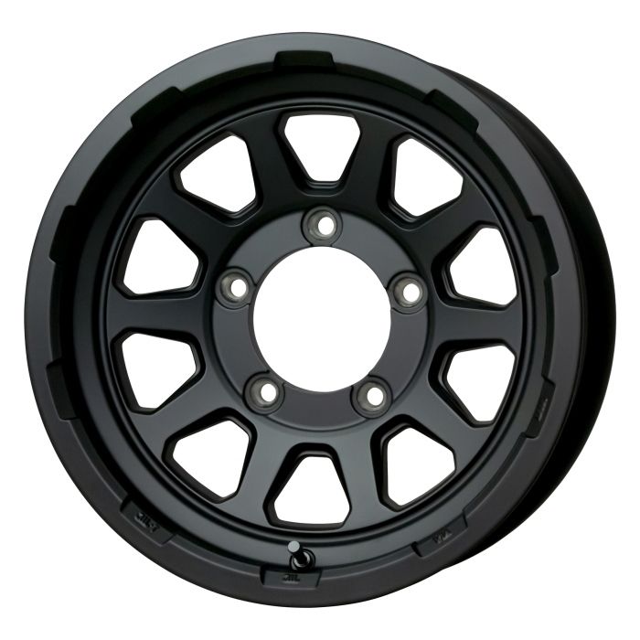 ホイール4本セット MAD CROSS RANGER マットブラック 15インチ 6J 0 5H-139.7