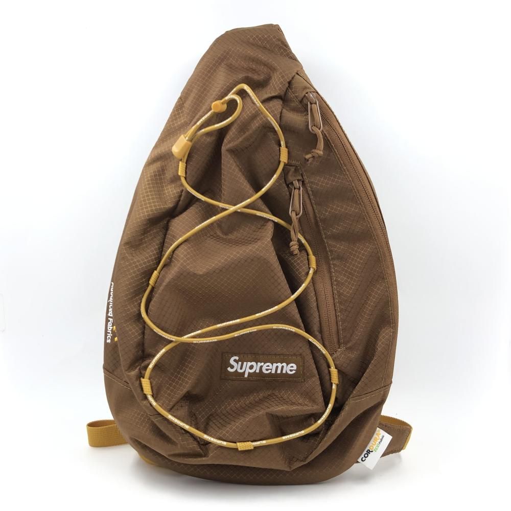 SUPREME 22SS Sling Bag ブラウン シュプリーム ボディバッグ シュプリーム 24 240024523356