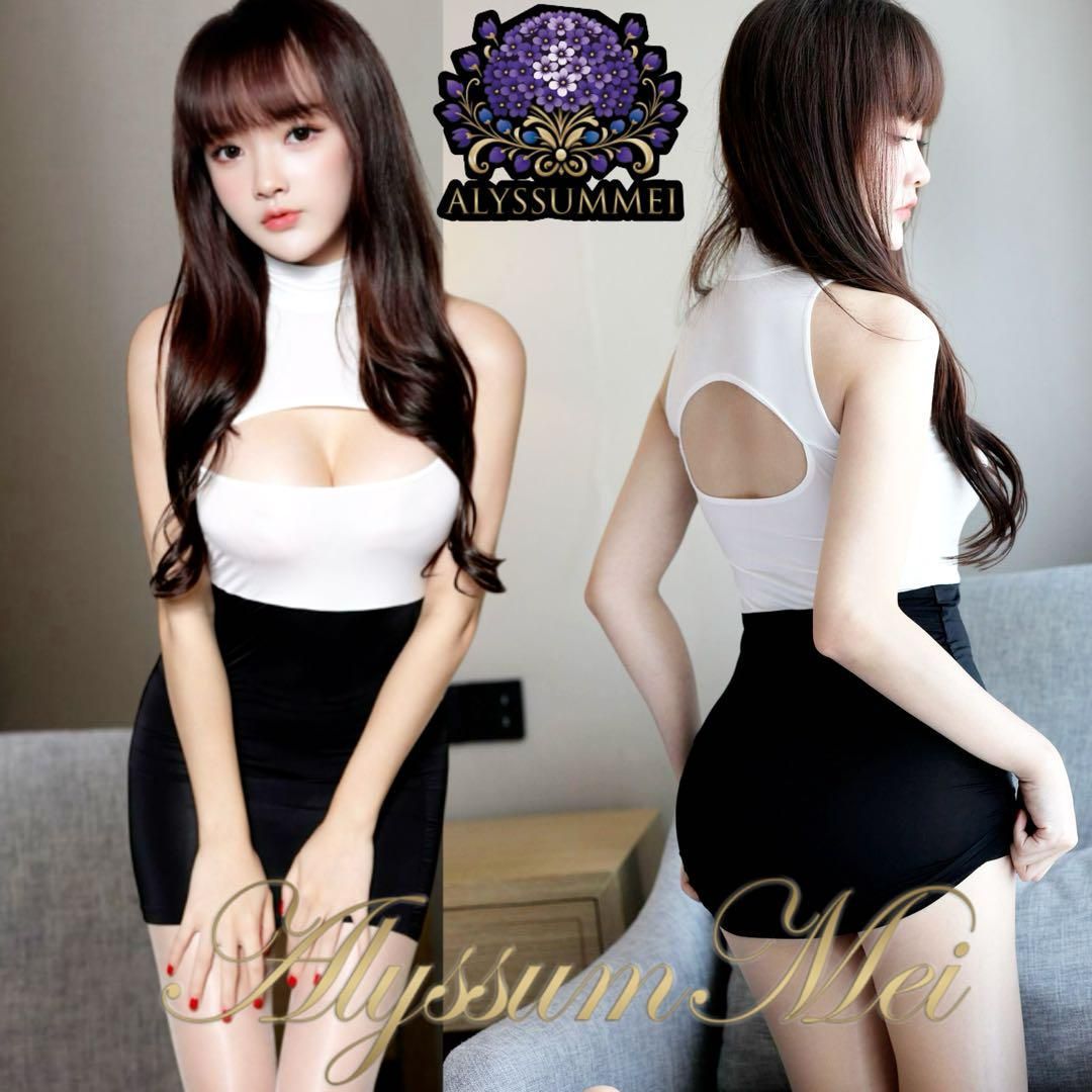 Tバック付きセクシー2WAY美人OL女教師秘書制服ワンピースコスプレ衣装