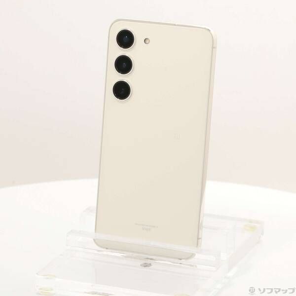 Galaxy S23 クリーム 256GB SIMフリー ケース付き Galaxy S23 Ultra 本体 256GB SIMフリー SM-S918N クリーム A
