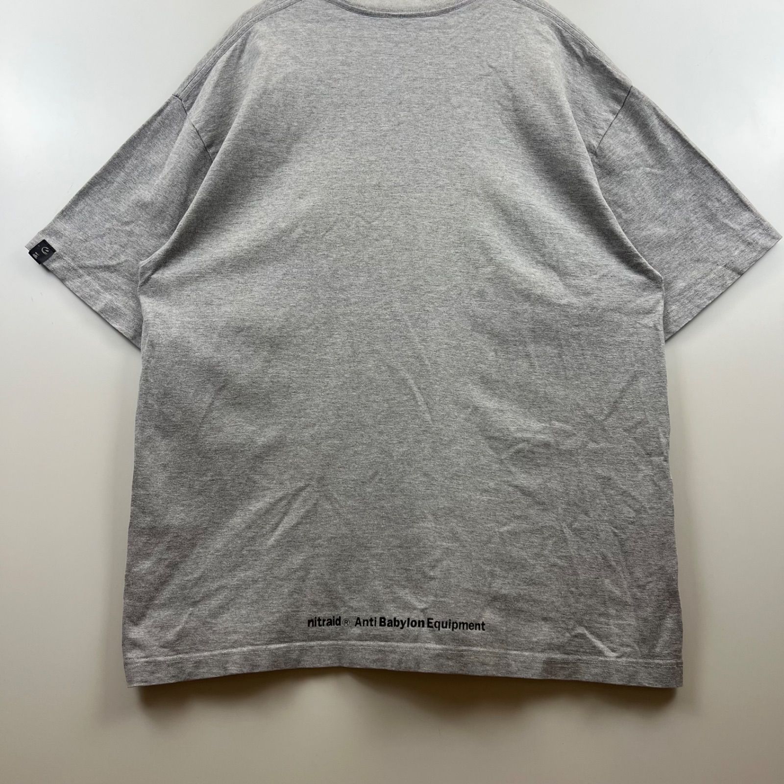 NITRAID 00s archive arch logo Tee XL ナイトレイド 名作 アーチロゴ 