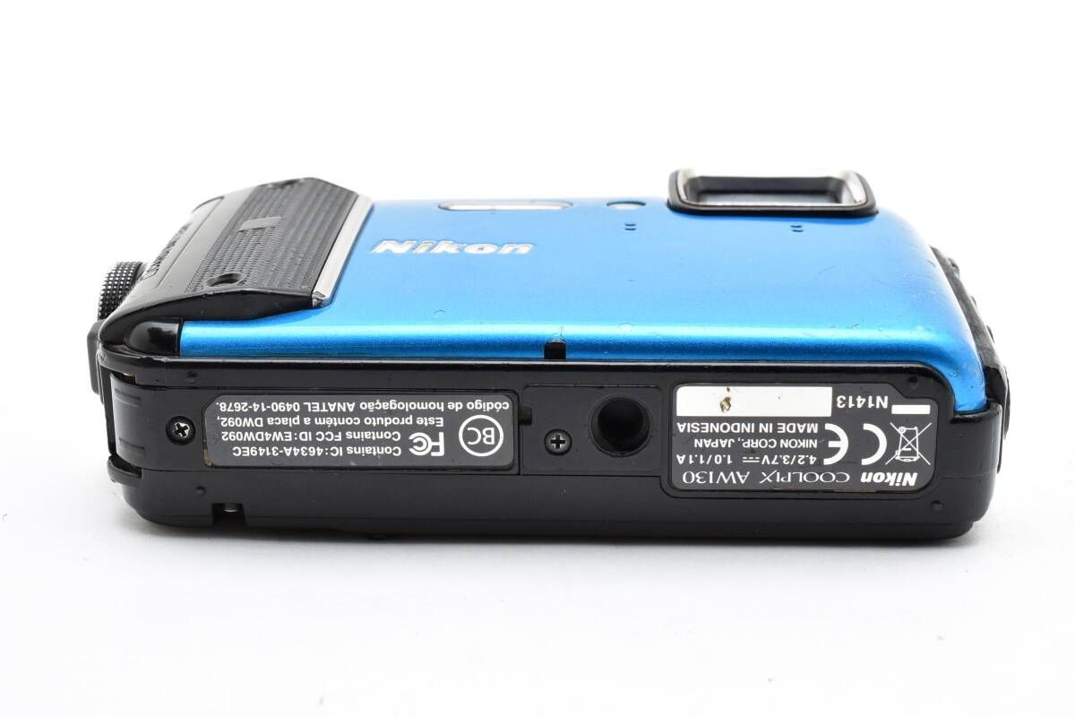 ☆ニコン Nikon COOLPIX AW130 ブルー コンパクトデジタルカメラ