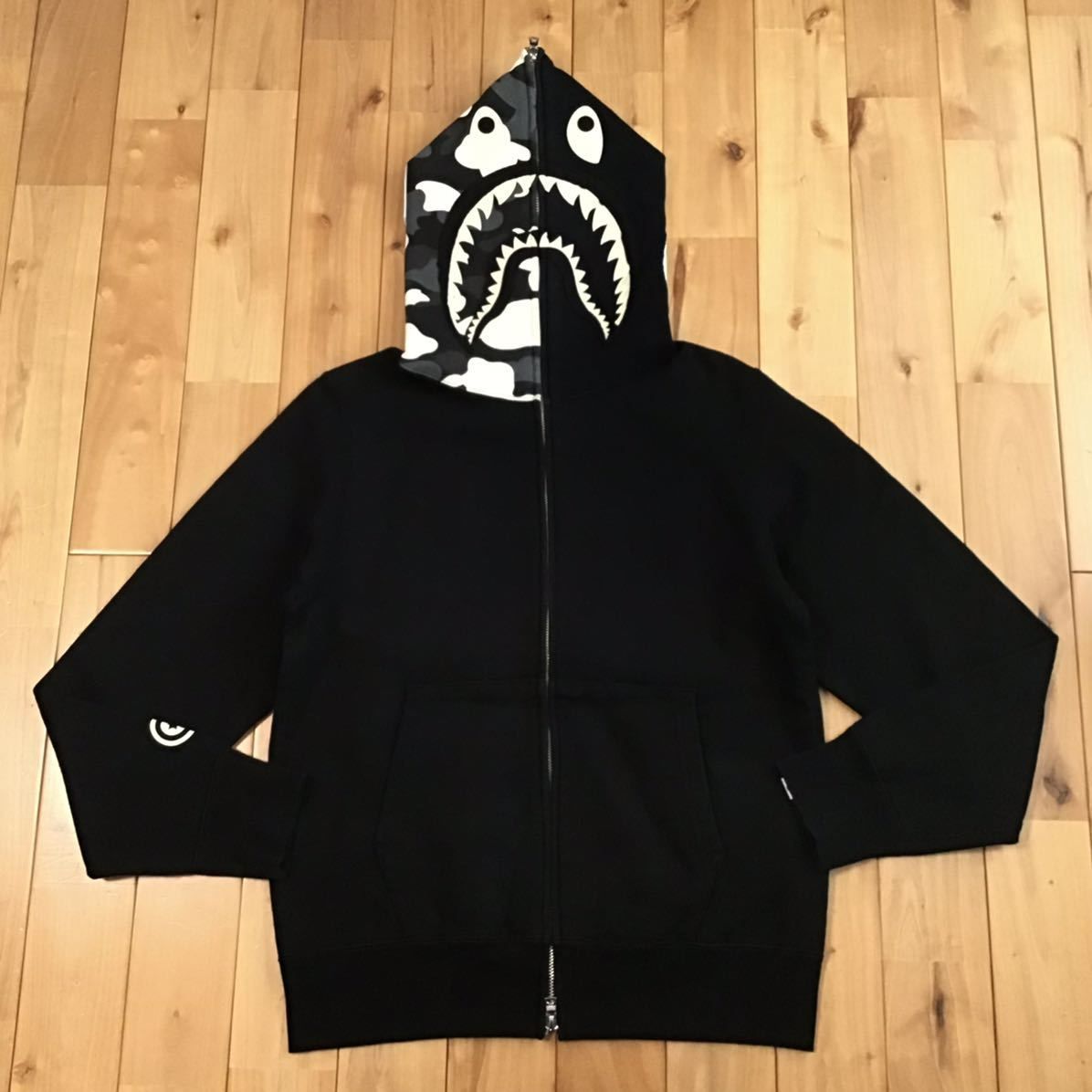 ☆蓄光☆ ZOZO限定 City camo シャーク パーカー Mサイズ shark full zip hoodie a bathing ape  BAPE エイプ ベイプ アベイシングエイプ - メルカリ