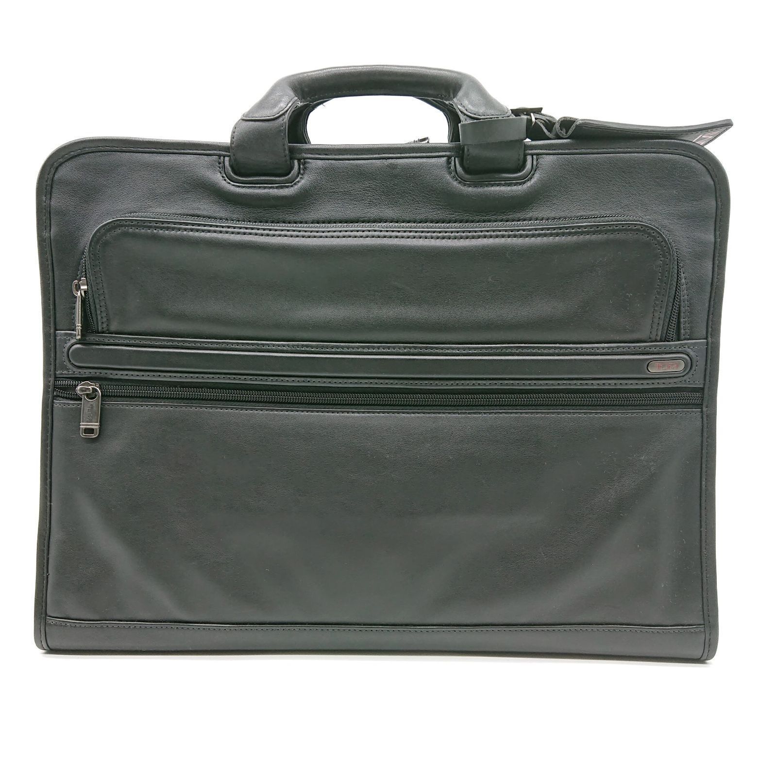 TUMI ビジネスバッグ 2way 96111D4 アルファスリムラージスクリーン ブラック レザー