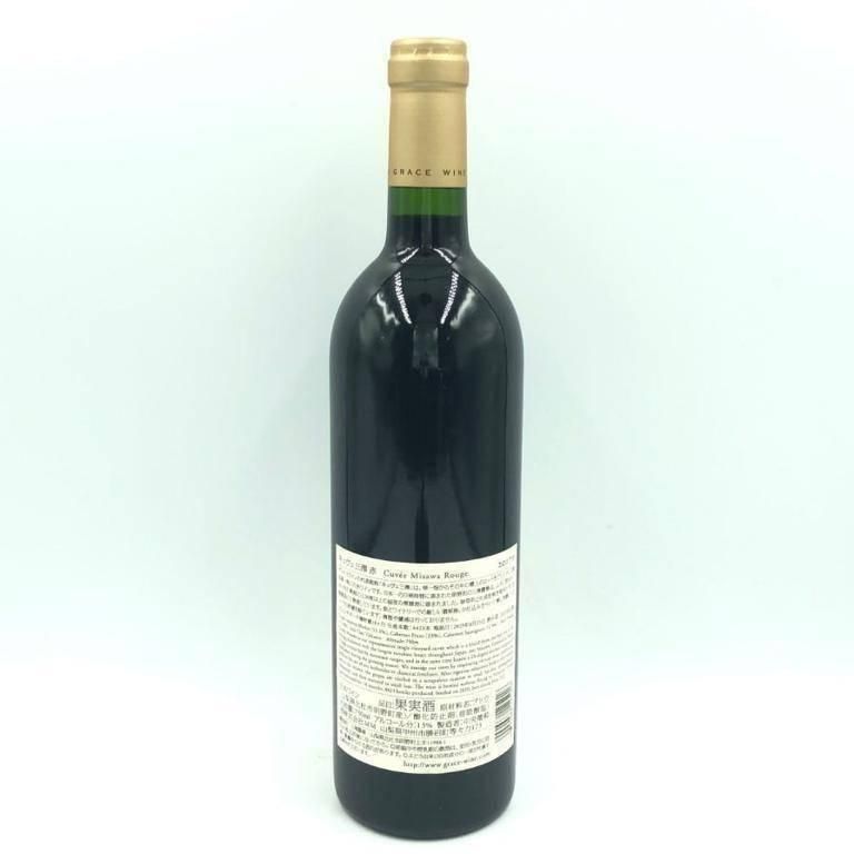 グレイス キュヴェ 三澤 ルージュ 2017 750ml【V4】