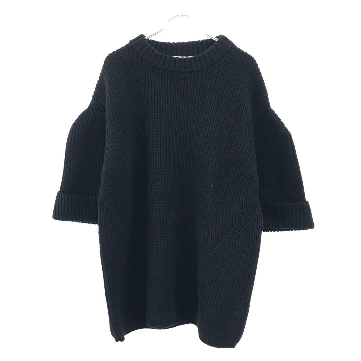 CLANE クラネ 25SS OVER HALF SLEEVE KNIT TOPS オーバーハーフ