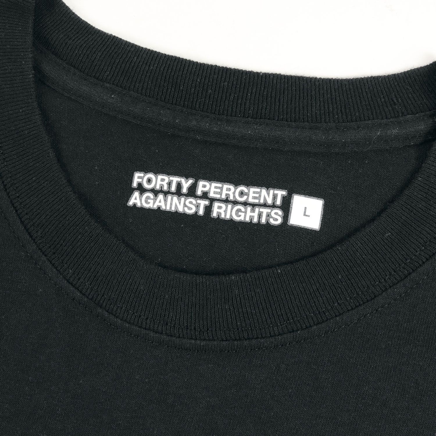 美品 FPAR / FORTY PERCENTS AGAINST RIGHTS フォーティーパーセント