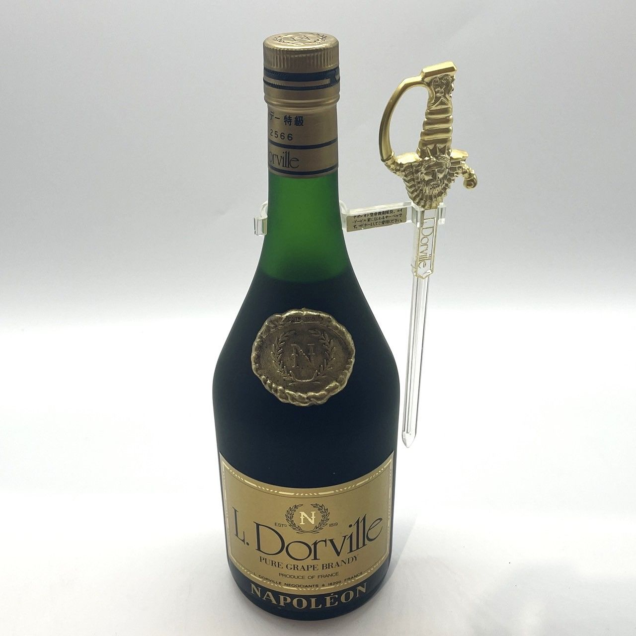 L.Dorville ナポレオン ブランデー マドラー付 古酒 700ml - メルカリ