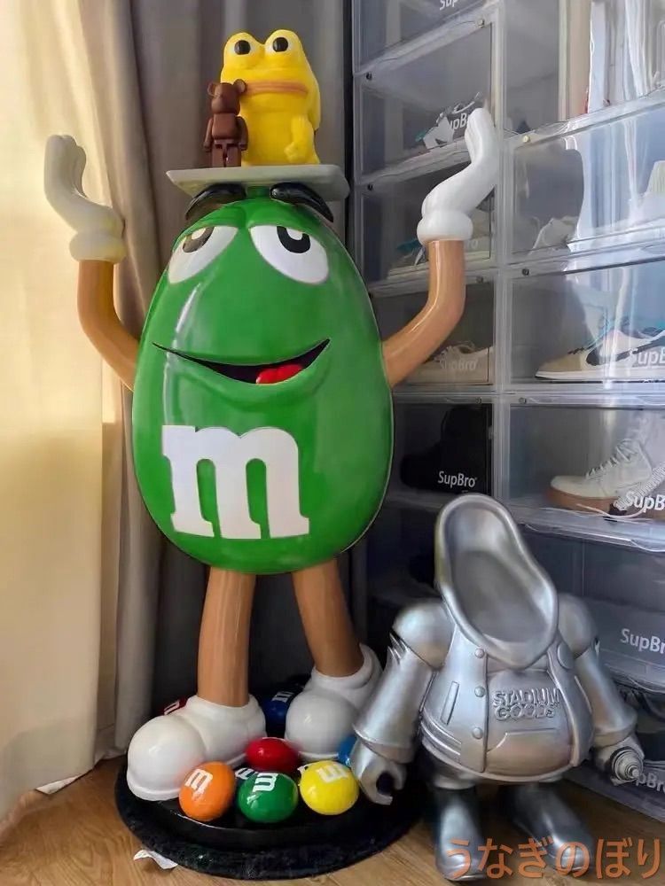 在庫セール】m&m's エムアンドエムズ ディスプレイ グリーン