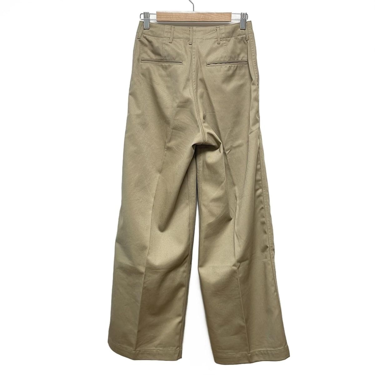 HYKE ハイク パンツ(その他) ベージュ 1(S位) 0351825F0075 HYKE(ハイク) パンツ サイズ1 S レディース美品 - ベージュ フル