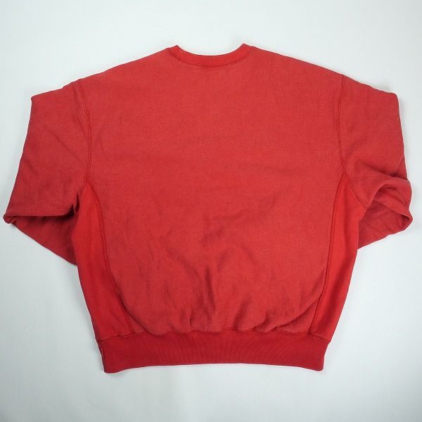 太田　HRC Supreme スウェット　赤　Sサイズ Size【L】 SUPREME シュプリーム 25SS Washed Box Logo Crewneck