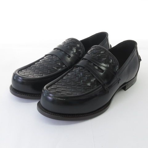 ボッテガヴェネタ イントレチャート ローファー 革靴 26cm BOTTEGA VENETA ボッテガヴェネタ ローファー HADDOCK ハドック