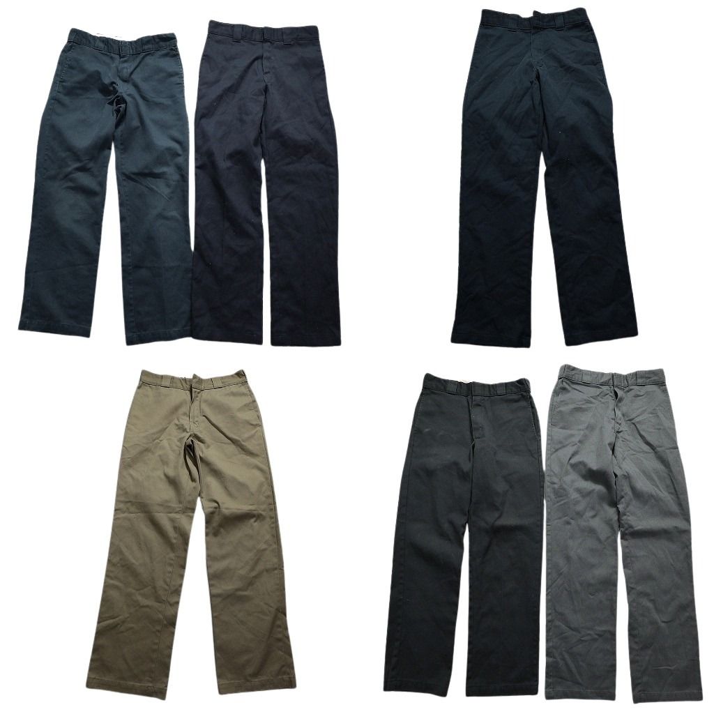 古着卸 ディッキーズ DickieS 874 ワーク パンツ 6枚セット メンズ 31 |30 ワーク ブラック ベージュ 古着 MZ7560