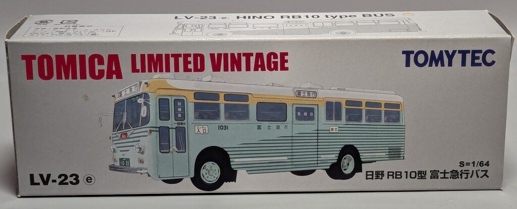 トミーテック TOMICA LIMITED VINTAGE 日野 RB10型 富士急行バス