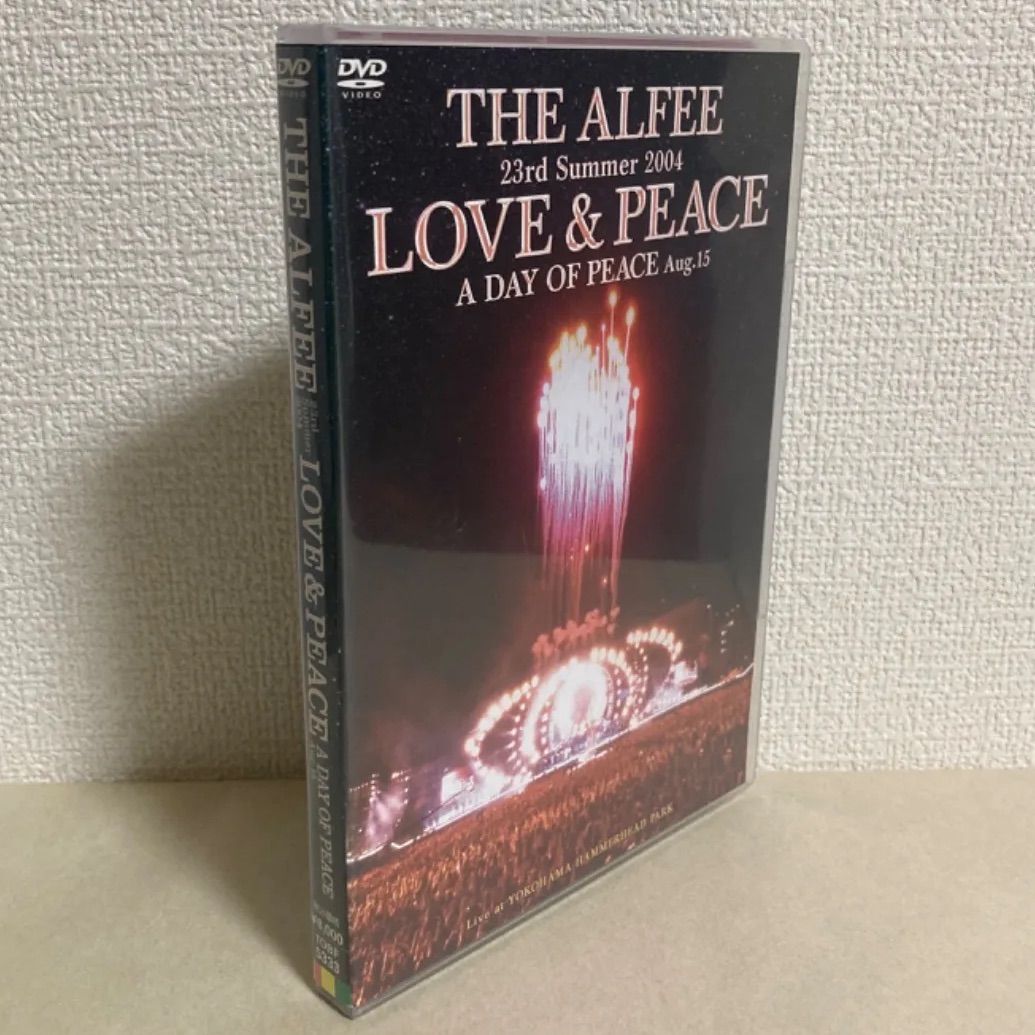 THE ALFEE/23rd Summer 2004 LOVEu0026PEACE ２本 - ミュージック