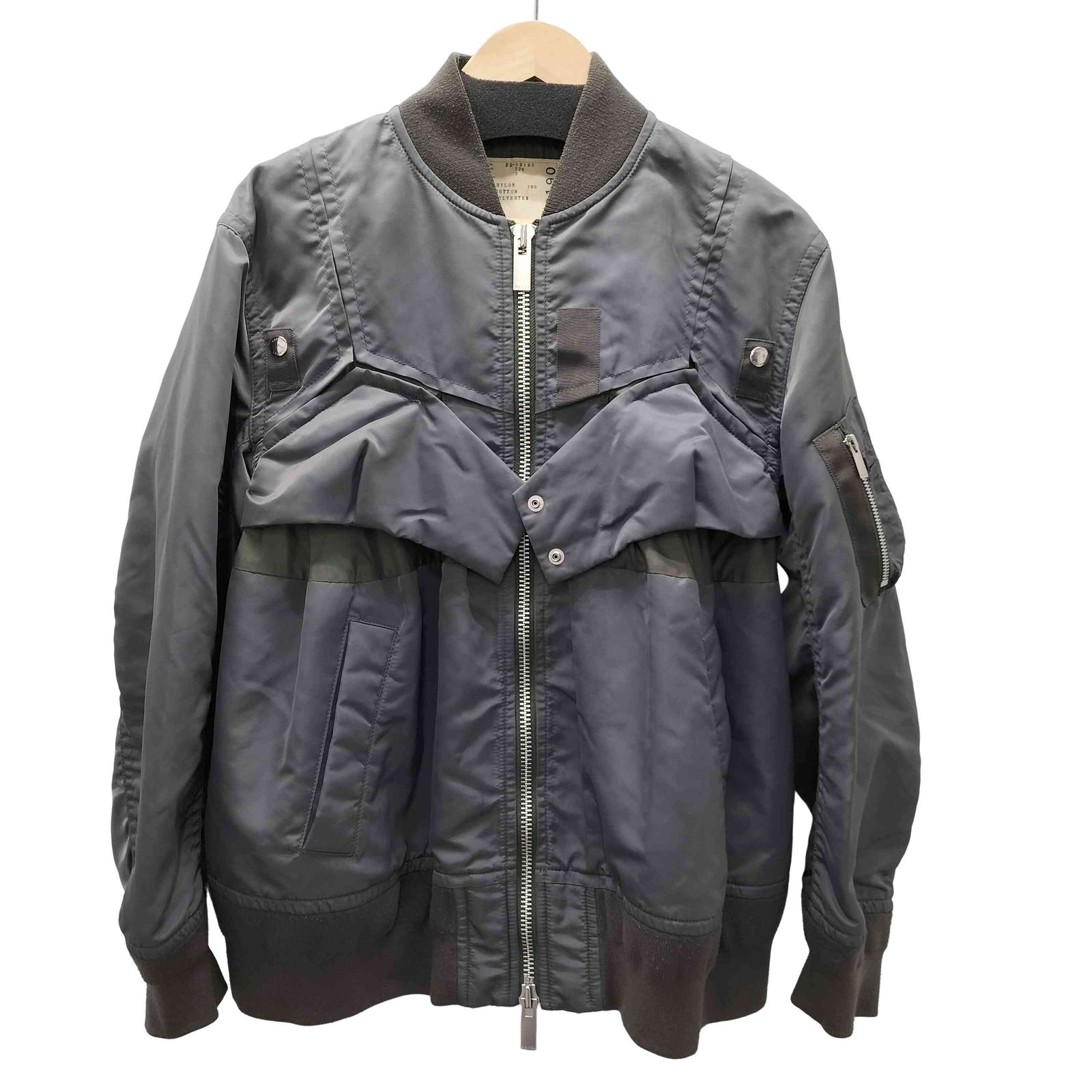 専用です。sacai 22aw ナイロンツイルブルゾン サイズ2 ボア sacai 22AW Nylon Twill Mix Blouson｜Yahoo!フリマ（旧PayPay