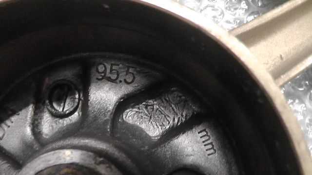 める ライブディオZX中期 AF35-1818xxx の リアホイール:#1754635901