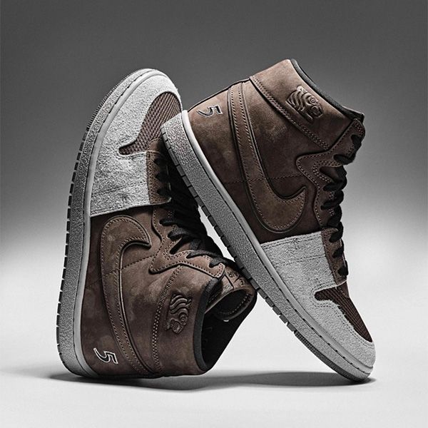 NIKE JORDAN AIR SHIP PE SE 'SOULGOODS' 'PROVE YOURSELF' ナイキ ジョーダン エア シップ 【MEN'S】 baroque brown/black-cement grey-smoke FJ2385-200