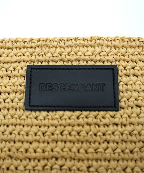 バッグ DISCENDANT 24SS CETUS RAFFIA BAG DESCENDANT(ディセンダント) CETUS RAFFIA BAGショルダーバッグ