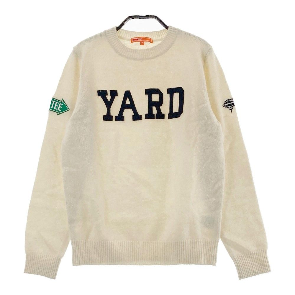 BEAMS GOLF ビームス ゴルフ 長袖 ニット セーター M ホワイト サイズ：M BEAMS GOLF ビームスゴルフ ニットセーター ホワイト