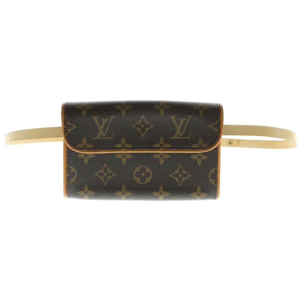 LOUIS VUITTON ルイヴィトン ポシェットフロランティーヌ モノグラム ウエストバッグ ブラウン M51855