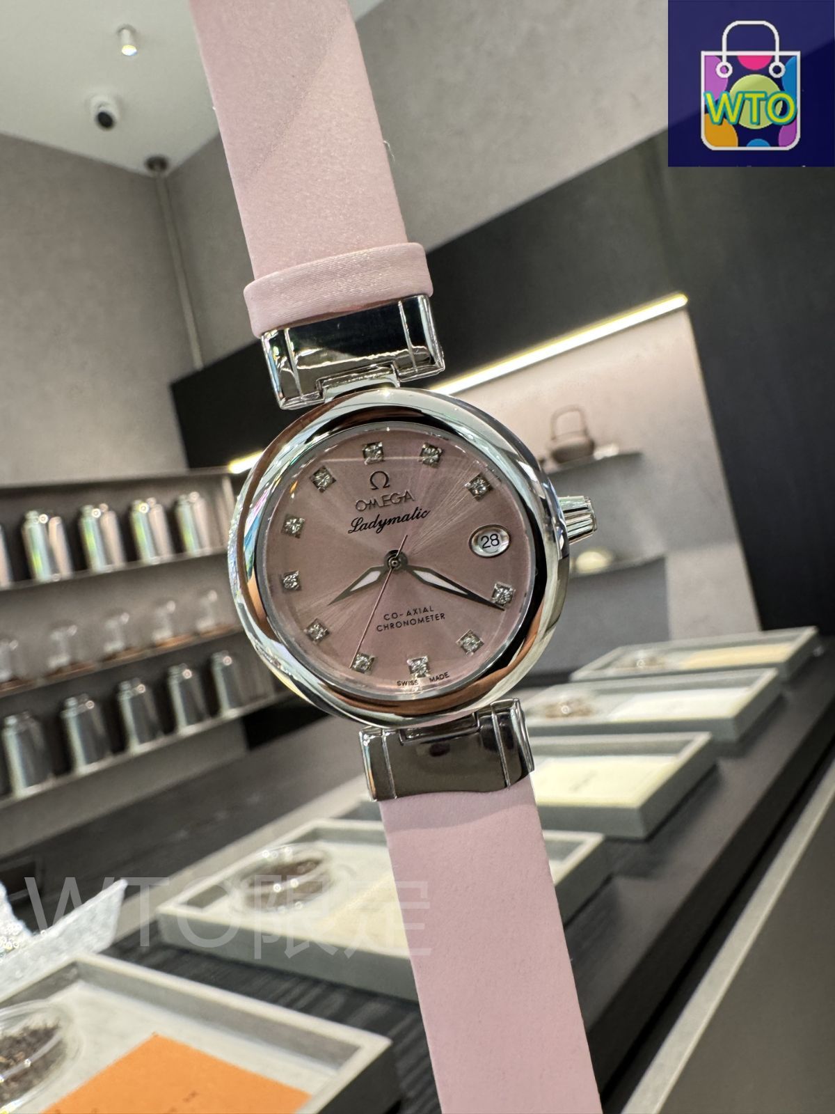 Y*U様 OMEGA Ladymatic 腕時計 オメガ 銀色 丸形 2針 未稼 Y*U様 OMEGA Ladymatic 腕時計 オメガ 銀色 丸形 2針 未稼