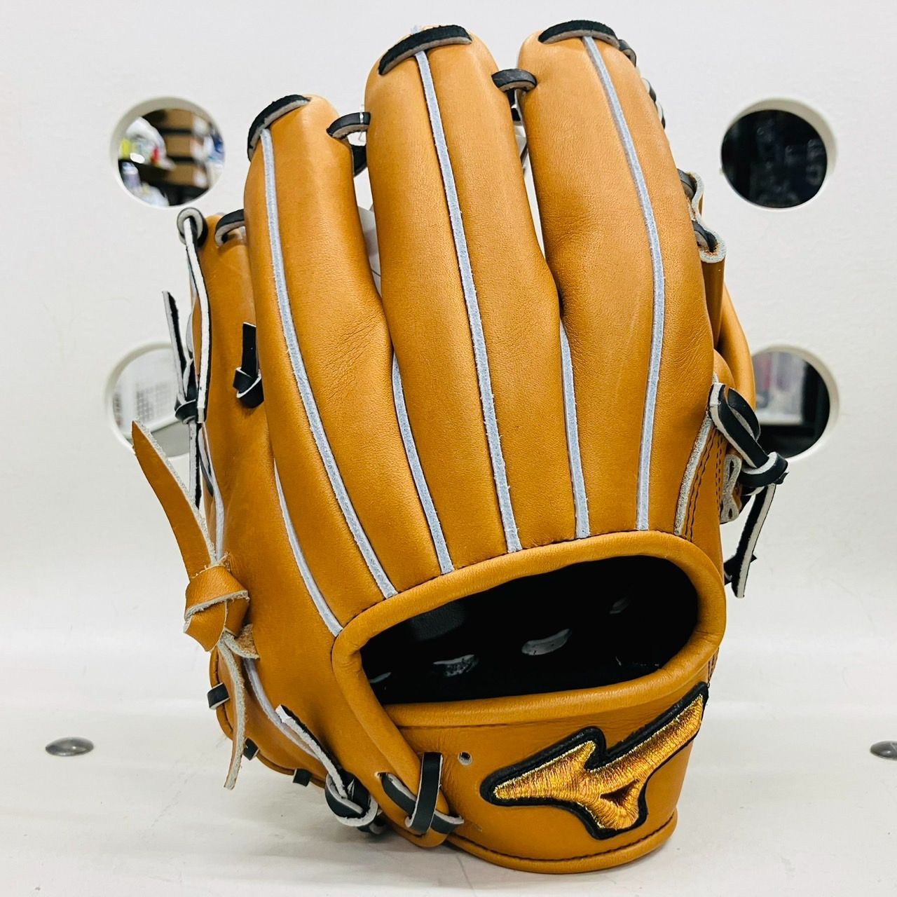 ミズノプロ　当店限定オリジナルオーダーグラブ　内野手用　坂本型　薬指リング搭載 ミズノプロ MIZUNOPRO 当店限定オリジナルオーダーグラブ 内野手用