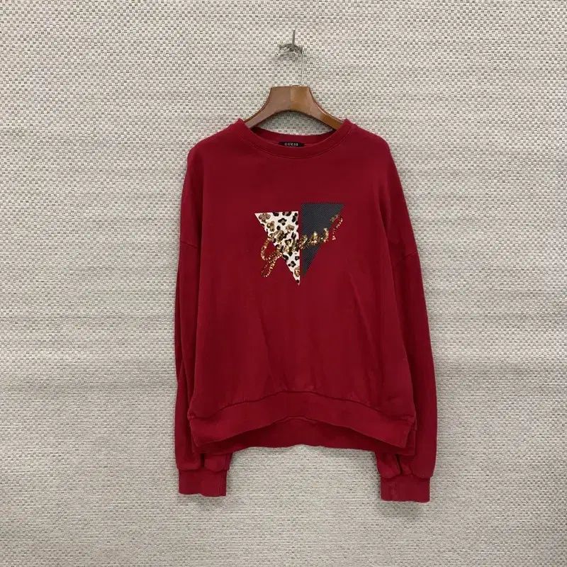 GUESS(ゲス) カジュアル レッド スウェットシャツ パーカー 95 K06851